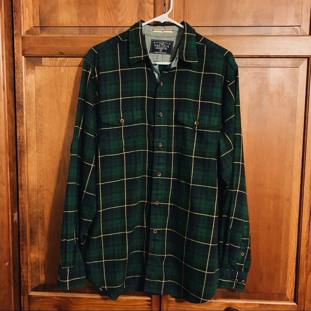 Nautica Flannel Shirt - Medium